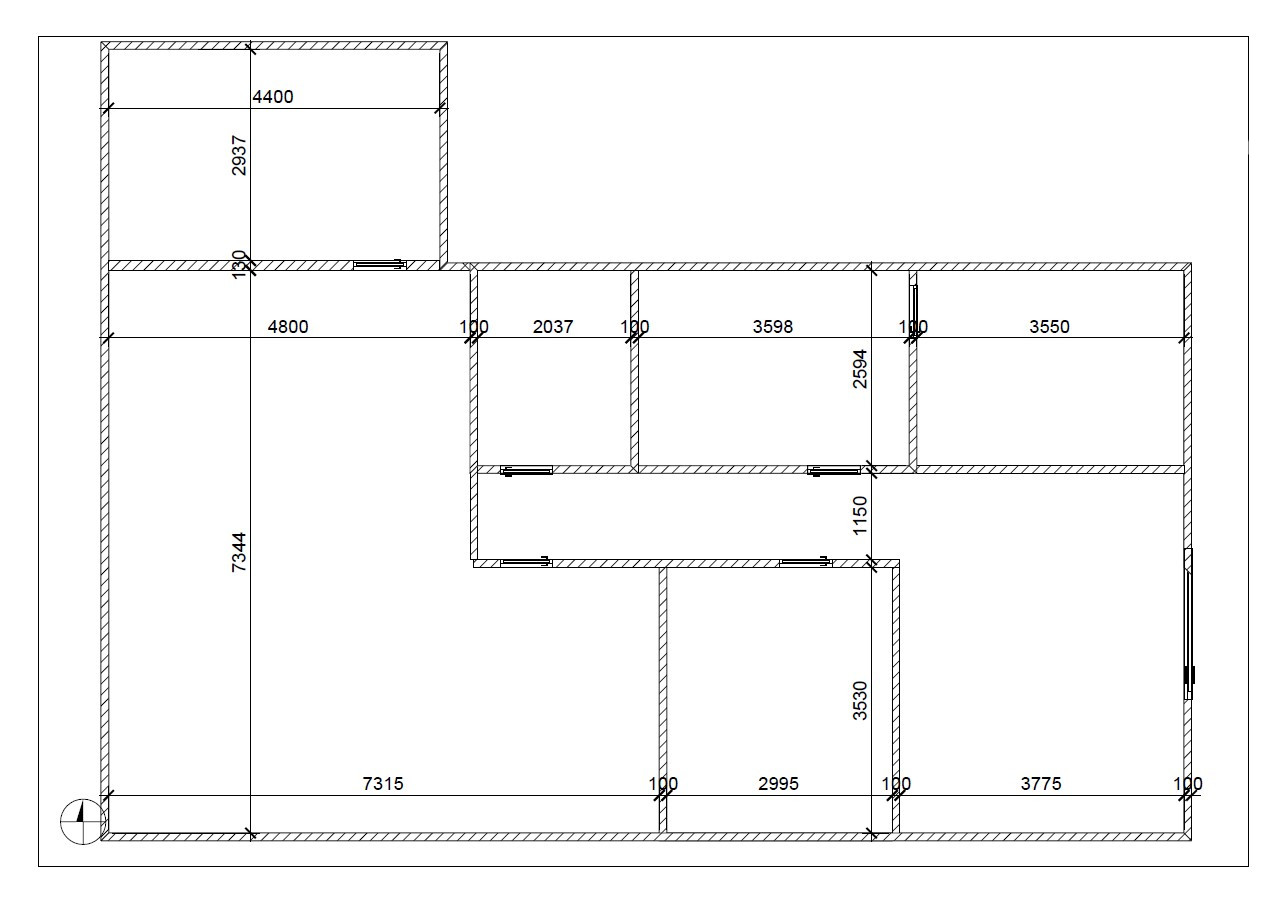 Prenájom kancelárske, obchodné priestory 114,2m2, Sp. N. Ves