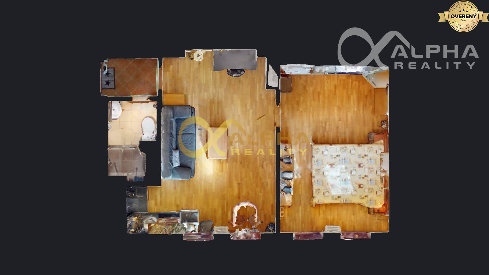 EXKLUZÍVNE 1 izbový byt upravený na 2 izbový, sídlisko Rozvoj, Levoča