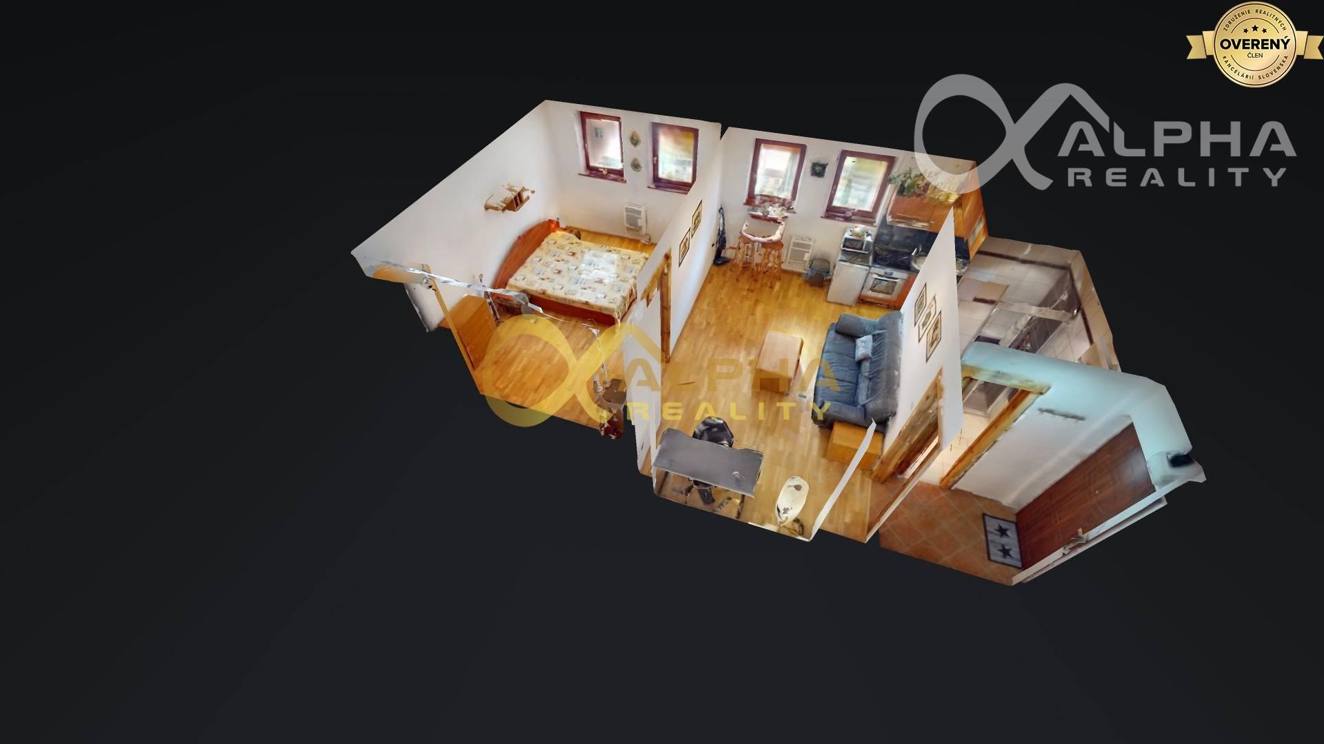 EXKLUZÍVNE 1 izbový byt upravený na 2 izbový, sídlisko Rozvoj, Levoča