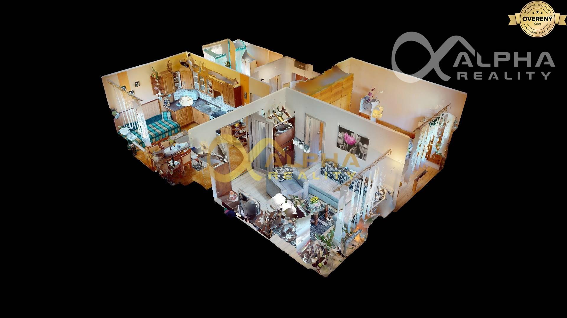 EXKLUZÍVNE 2 izbový byt, obec Rudňany, okres Spišská Nová Ves