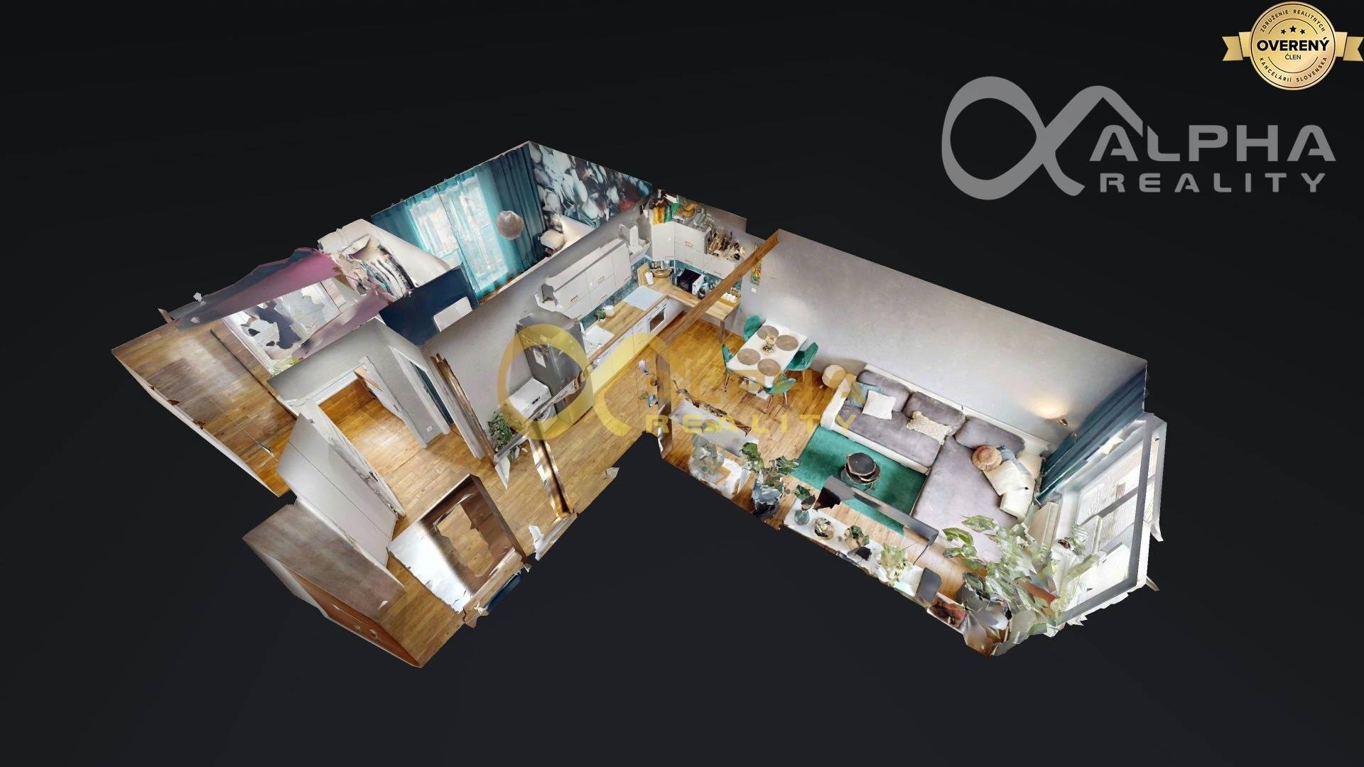 EXKLUZÍVNE 2i byt s francúzskym balkónom, centrum, Spišská Nová Ves