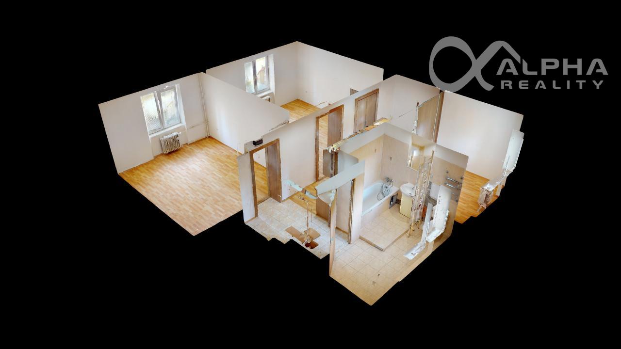 EXKLUZÍVNE 2i byt (dispozične upravený na 3i), centrum, Spišská Nová Ves