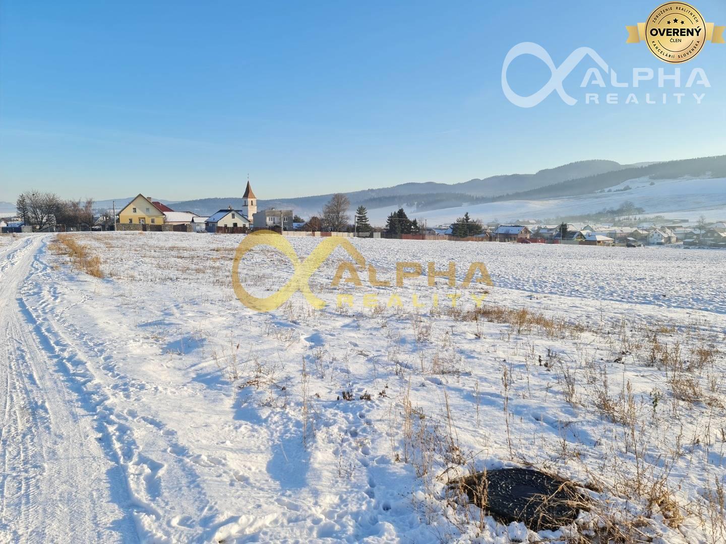 EXKLUZÍVNE Pozemok vhodný na výstavbu rodinného domu, Sp. Tomášovce