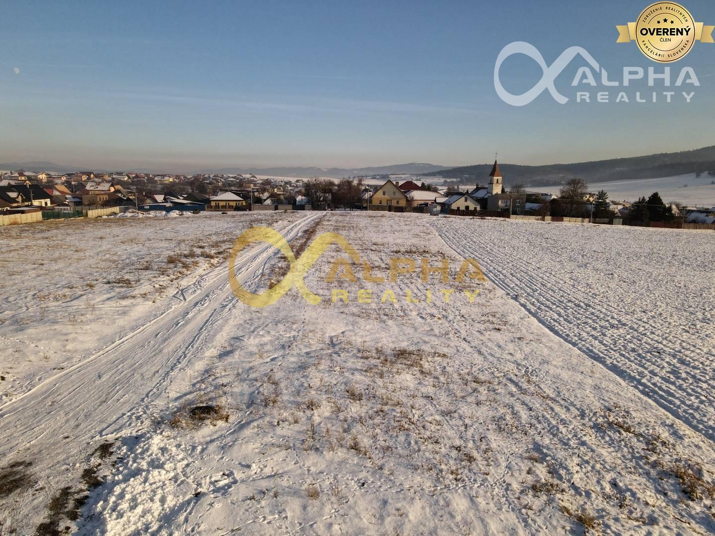 EXKLUZÍVNE Pozemok vhodný na výstavbu rodinného domu, Sp. Tomášovce