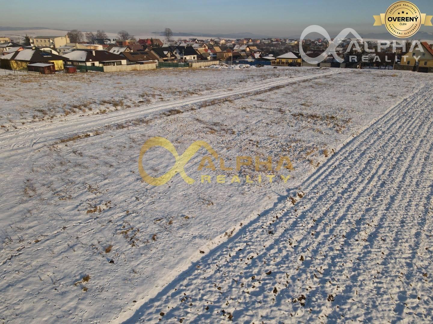 EXKLUZÍVNE Pozemok vhodný na výstavbu rodinného domu, Sp. Tomášovce