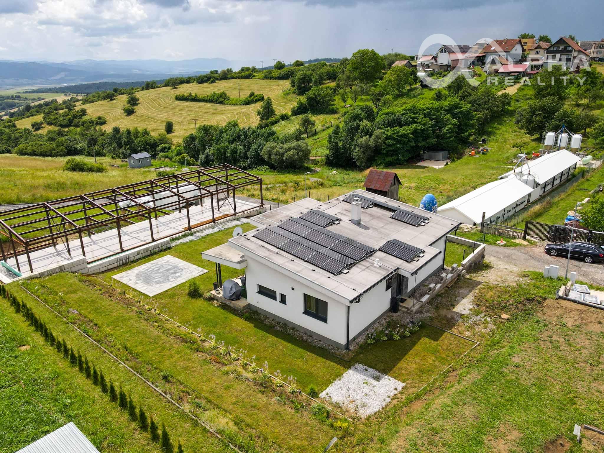 Exkluzívne 4i rodinný dom - bungalov, Dúbrava, okr. Levoča