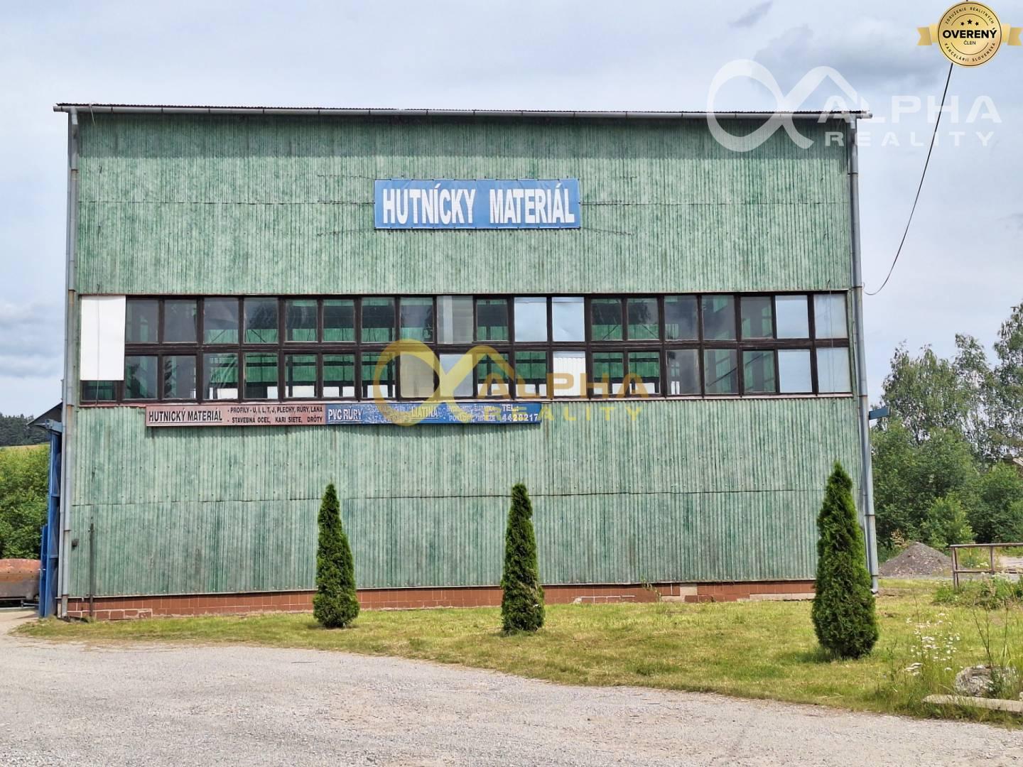 EXKLUZÍVNE Hala, priemyselný park, Odorínska cesta, Spišská Nová Ves