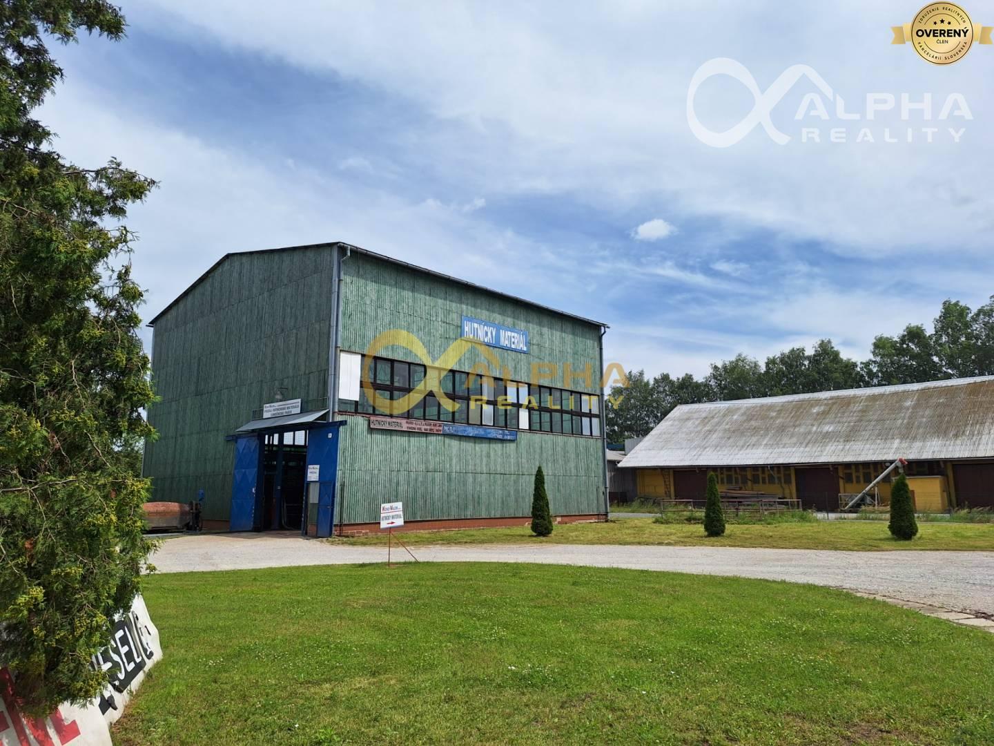 EXKLUZÍVNE Hala, priemyselný park, Odorínska cesta, Spišská Nová Ves