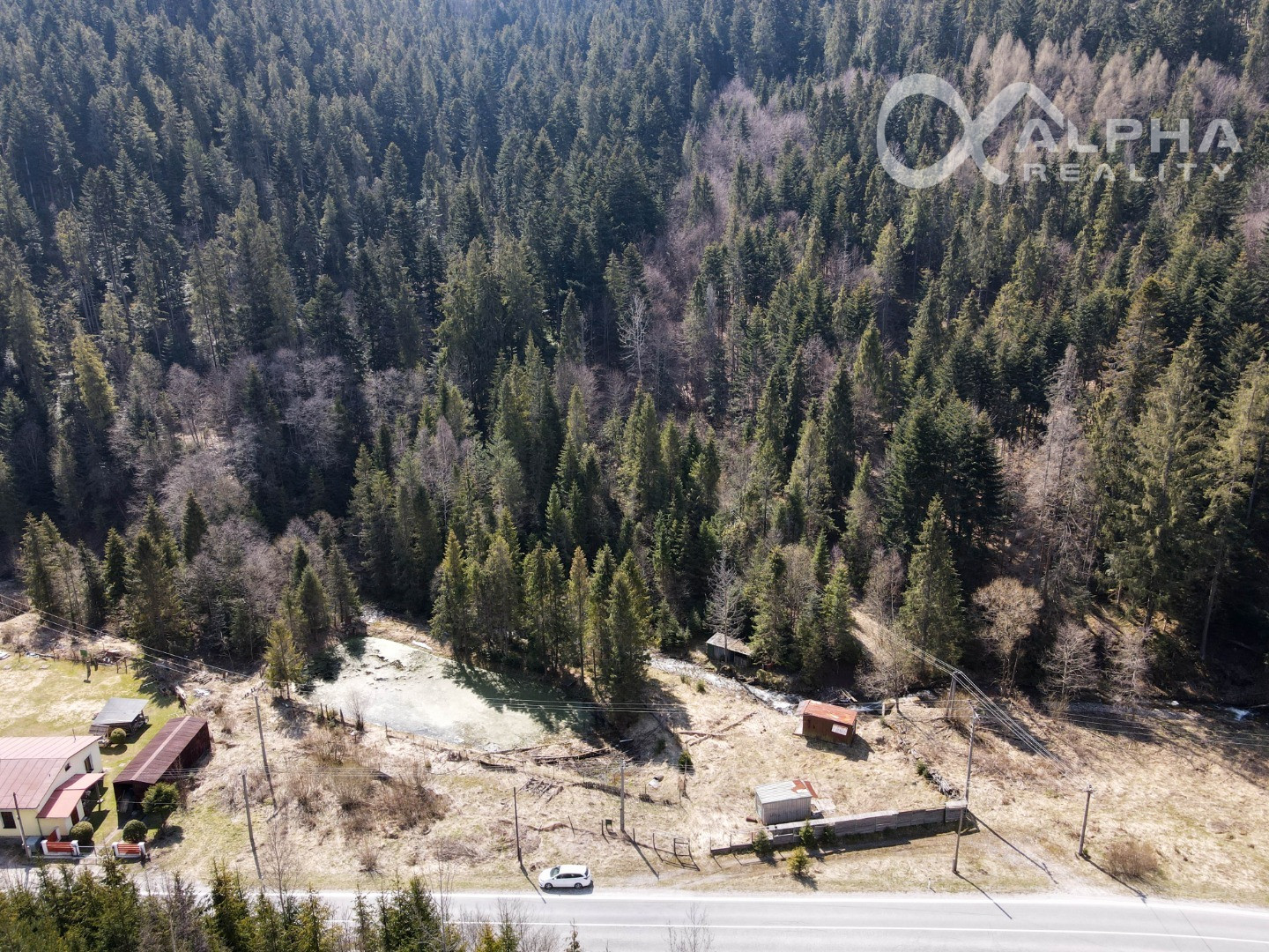 Rozsiahly pozemok vhodný na výstavbu, obec Hnilčík, okres Sp. Nová Ves