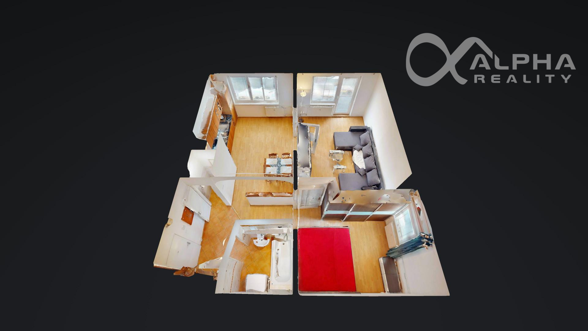 Exkluzívne 2 izbový byt s loggiou, sídlisko Mier, Spišská Nová Ves