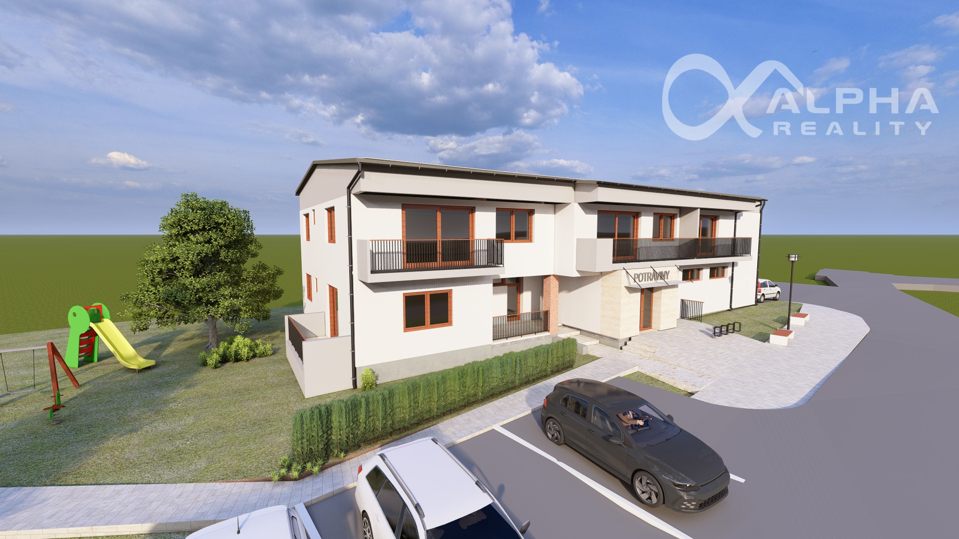 EXKLUZÍVNE Novostavba 2i byt s terasou a parkovacím miestom, obec Danišovce, okres Spišská Nová Ves