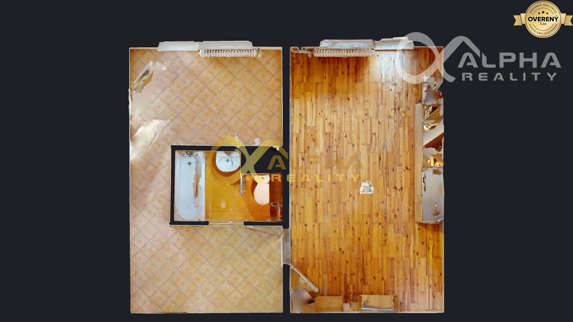 EXKLUZÍVNE 1 izbový byt s 2 loggiami, Trieda 1.mája, Spišská Nová Ves