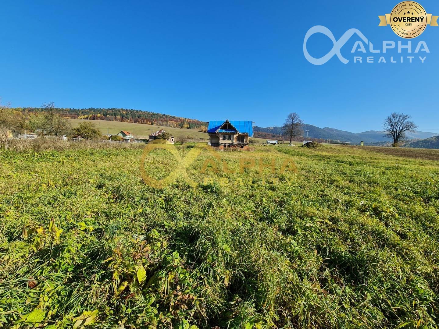 Pozemok, obec Pongrácovce, okres Levoča 