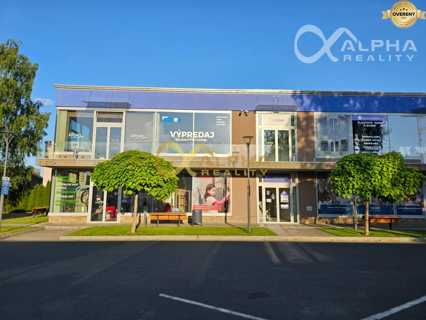 Prenájom kancelárske, obchodné priestory 57,25 m2, Spišská Nová Ves