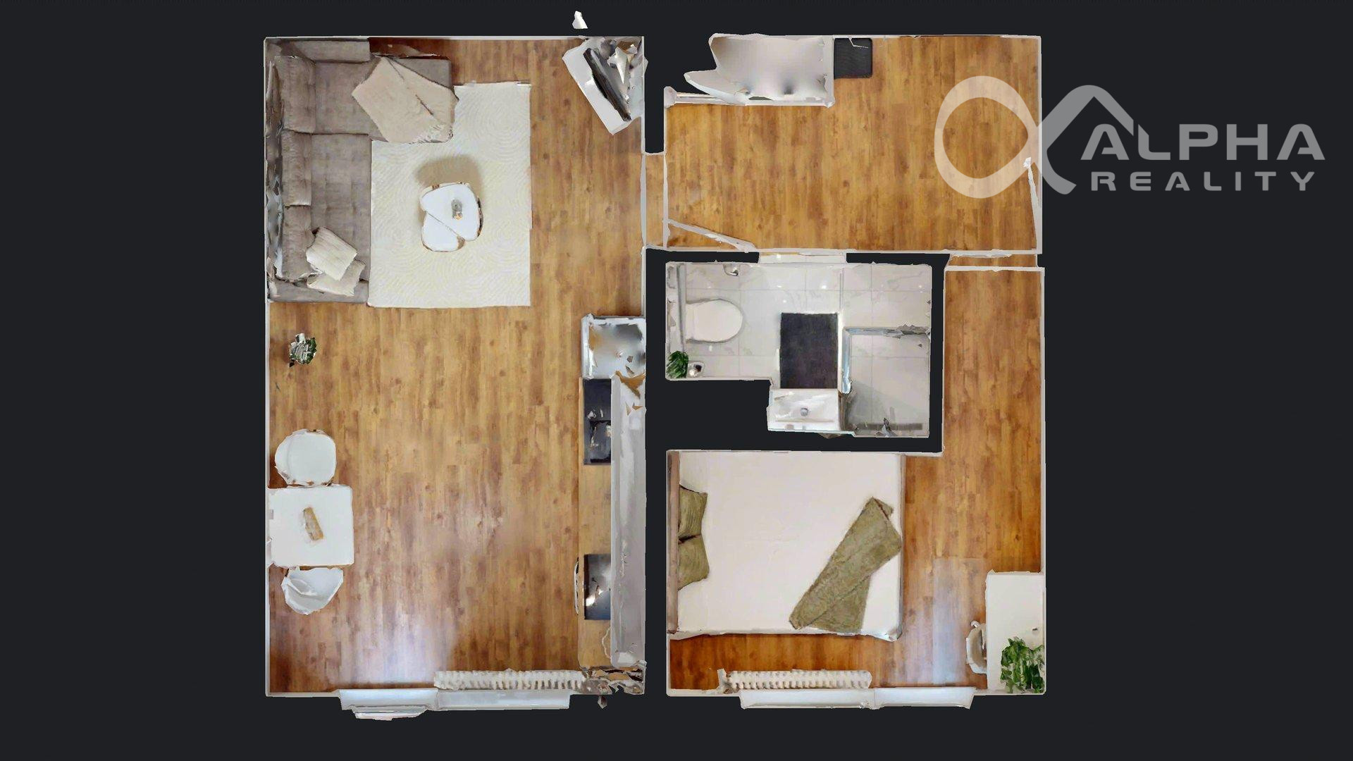 Prenájom 1i byt upravený na 2i, 2 loggie, sídl. Mier, SNV