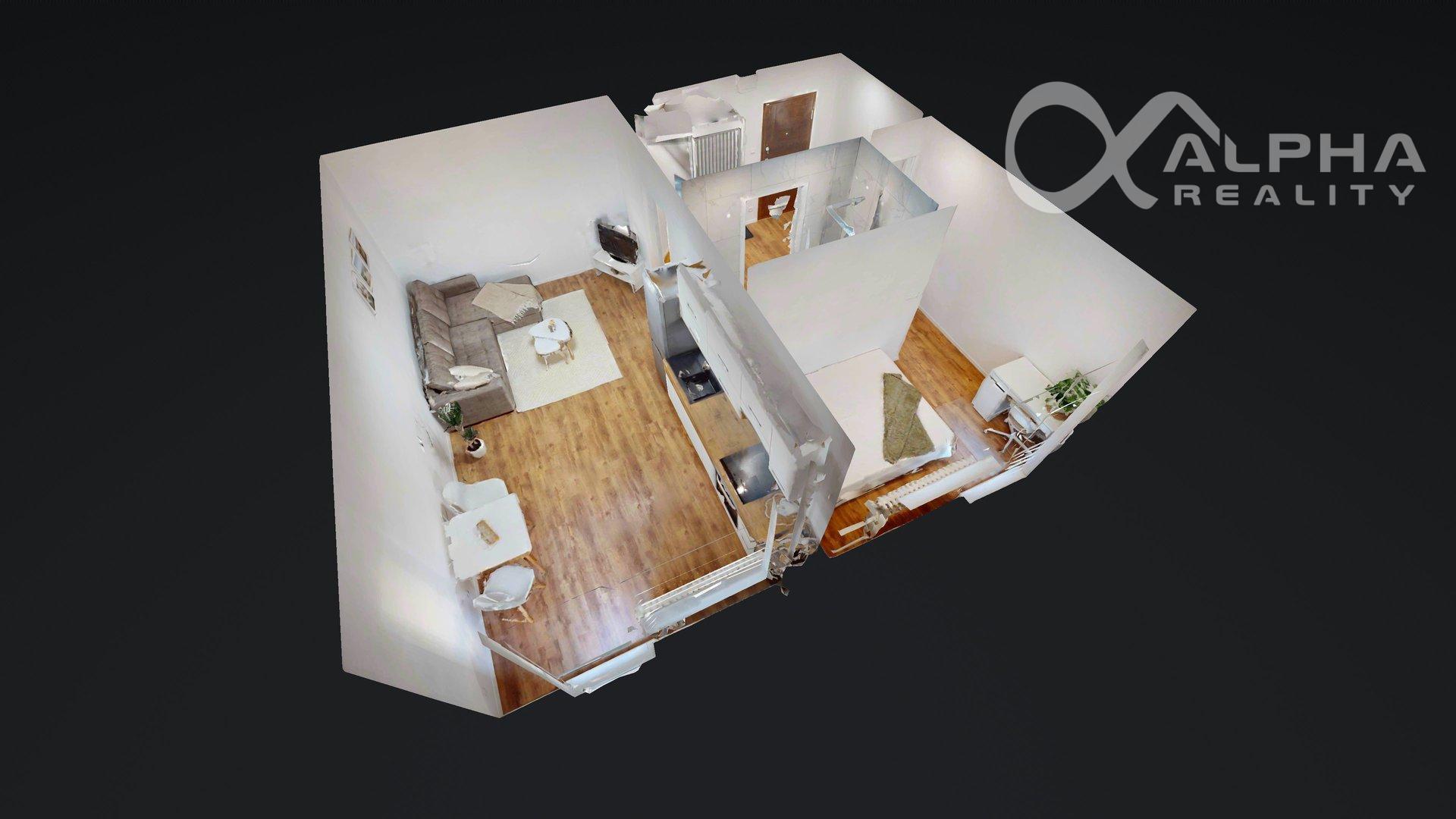 Prenájom 1i byt upravený na 2i, 2 loggie, sídl. Mier, SNV