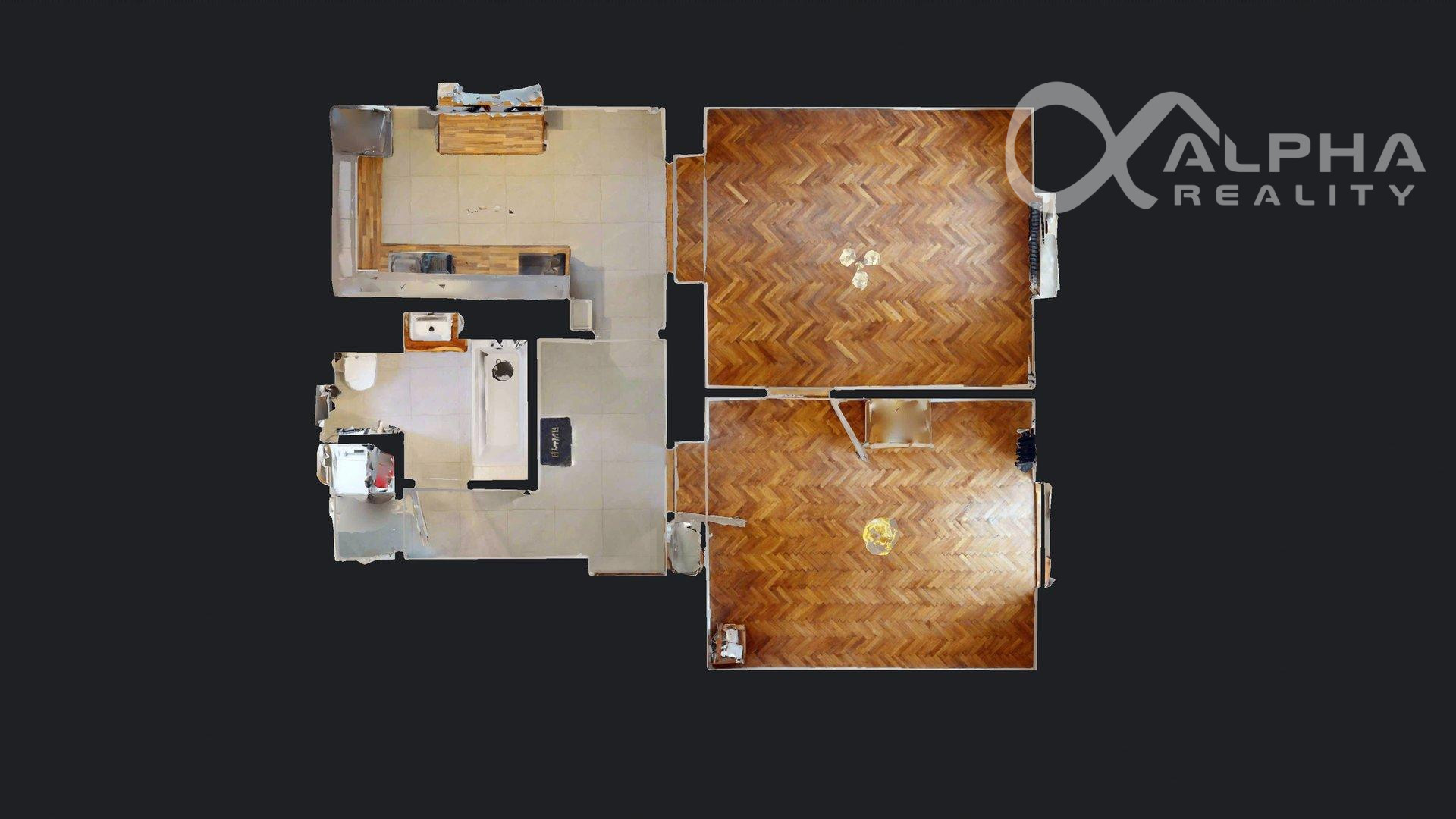 Prenájom 2 izbový byt s balkónom, centrum, Spišská Nová Ves