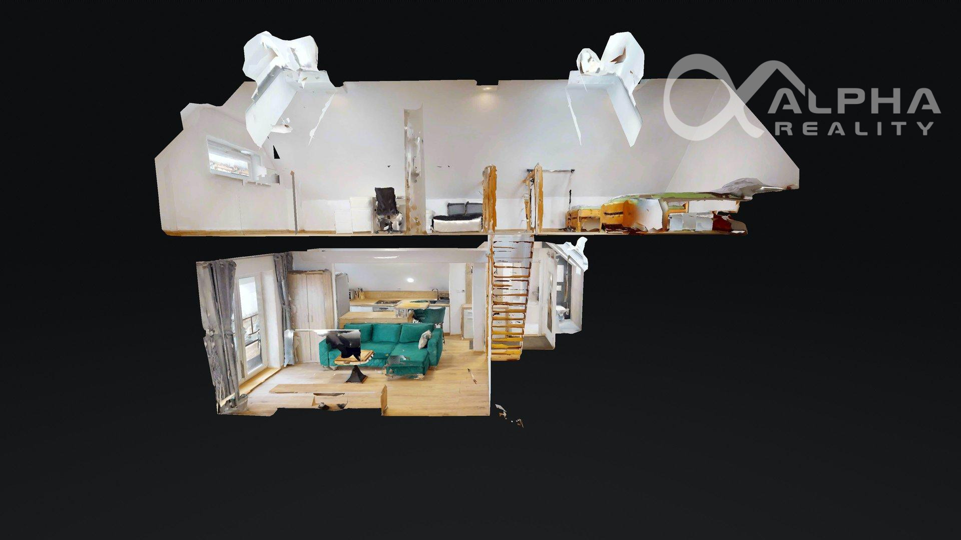 Prenájom 2i mezonet s balkónom, ul. M. Gorkého, Sp. Nová Ves