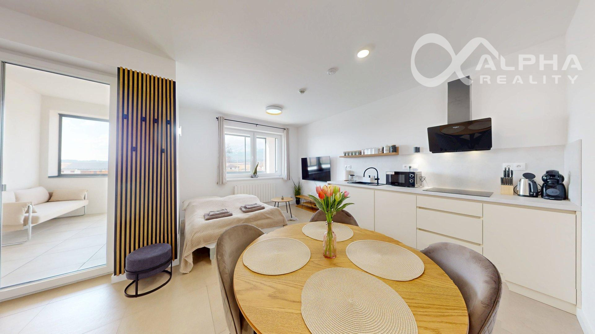 EXKLUZÍVNE 2i apartmán s terasou, parkovaním, Veľký Slavkov, okr. Poprad