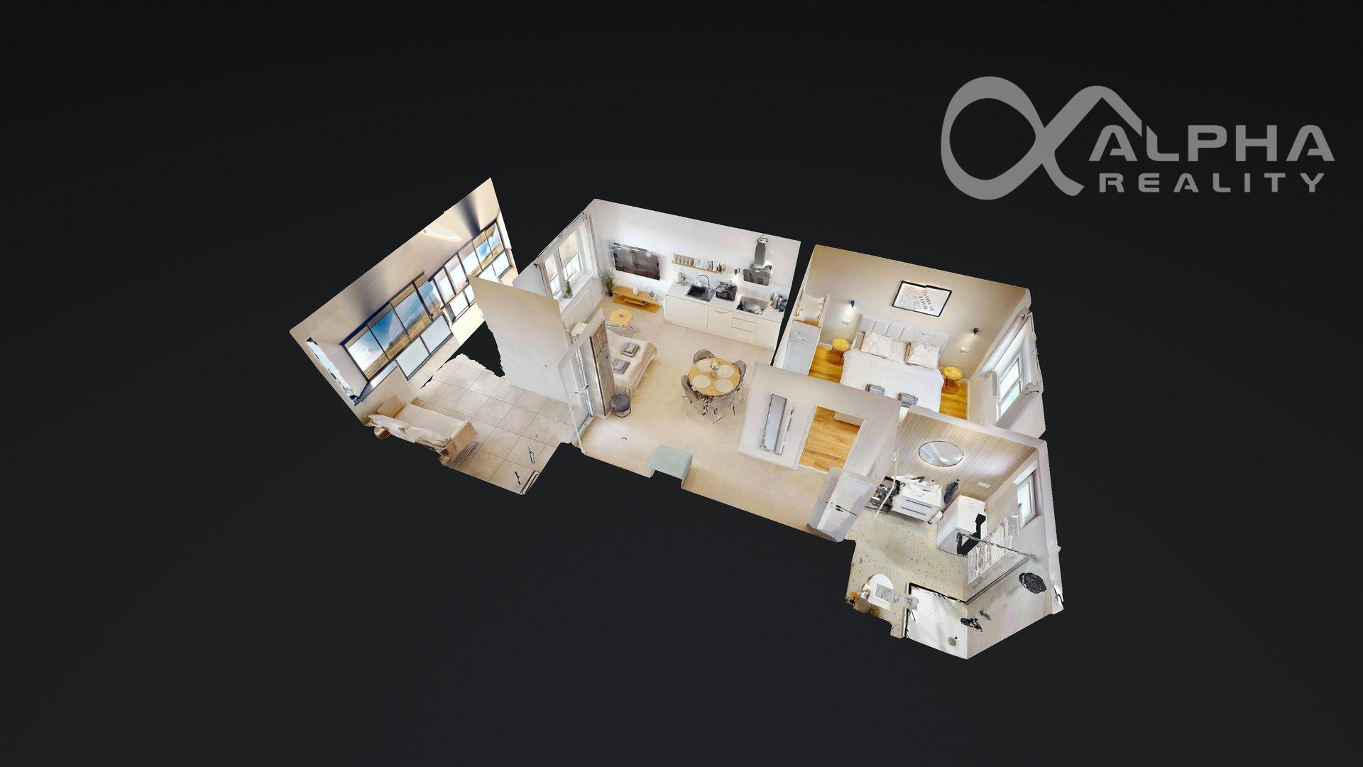 EXKLUZÍVNE 2i apartmán s terasou, parkovaním, Veľký Slavkov, okr. Poprad