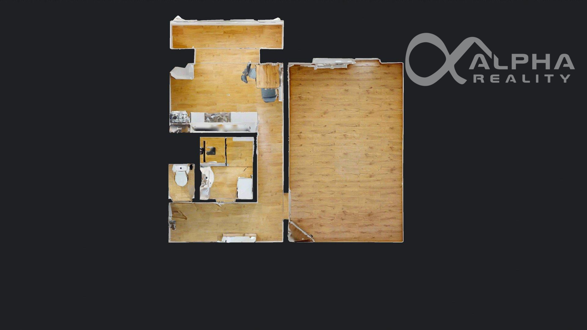 Prenájom 1 izbový byt s loggiou, centrum, Spišská Nová Ves