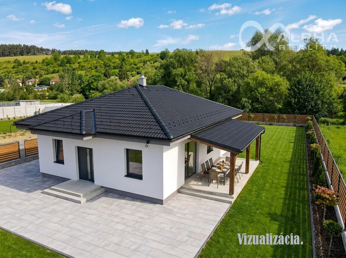 EXKLUZÍVNE: Novostavba 4i bungalov, obec Harichovce, okres Sp. Nová Ves