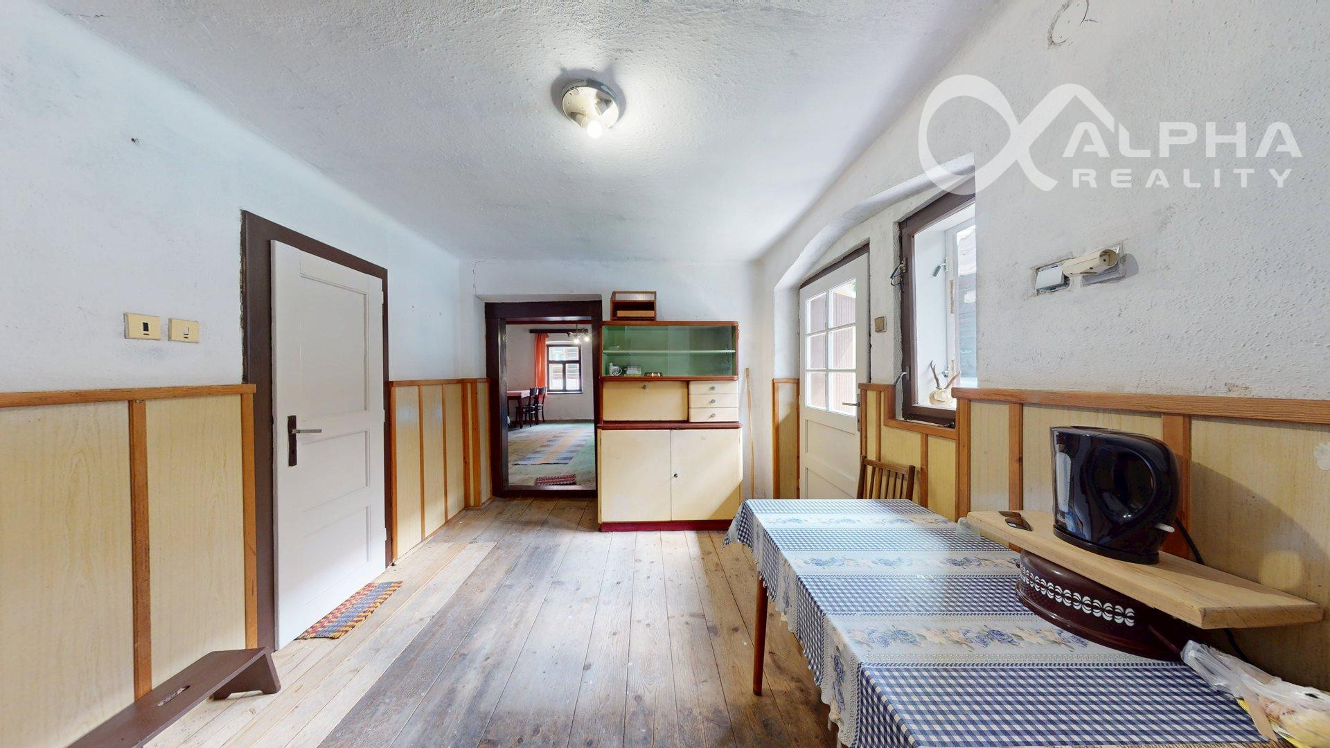 EXKLUZÍVNE Chalupa s pozemkom 828m2, Henclová, okr. Gelnica
